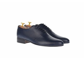 Pantofi barbati eleganti din piele naturala de culoare bleumarin inchis NIC5BLMBOX